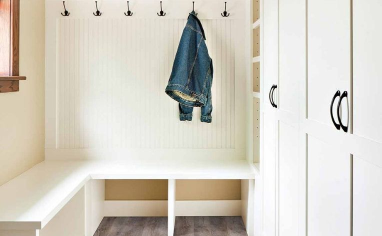 flooring mudroom closet